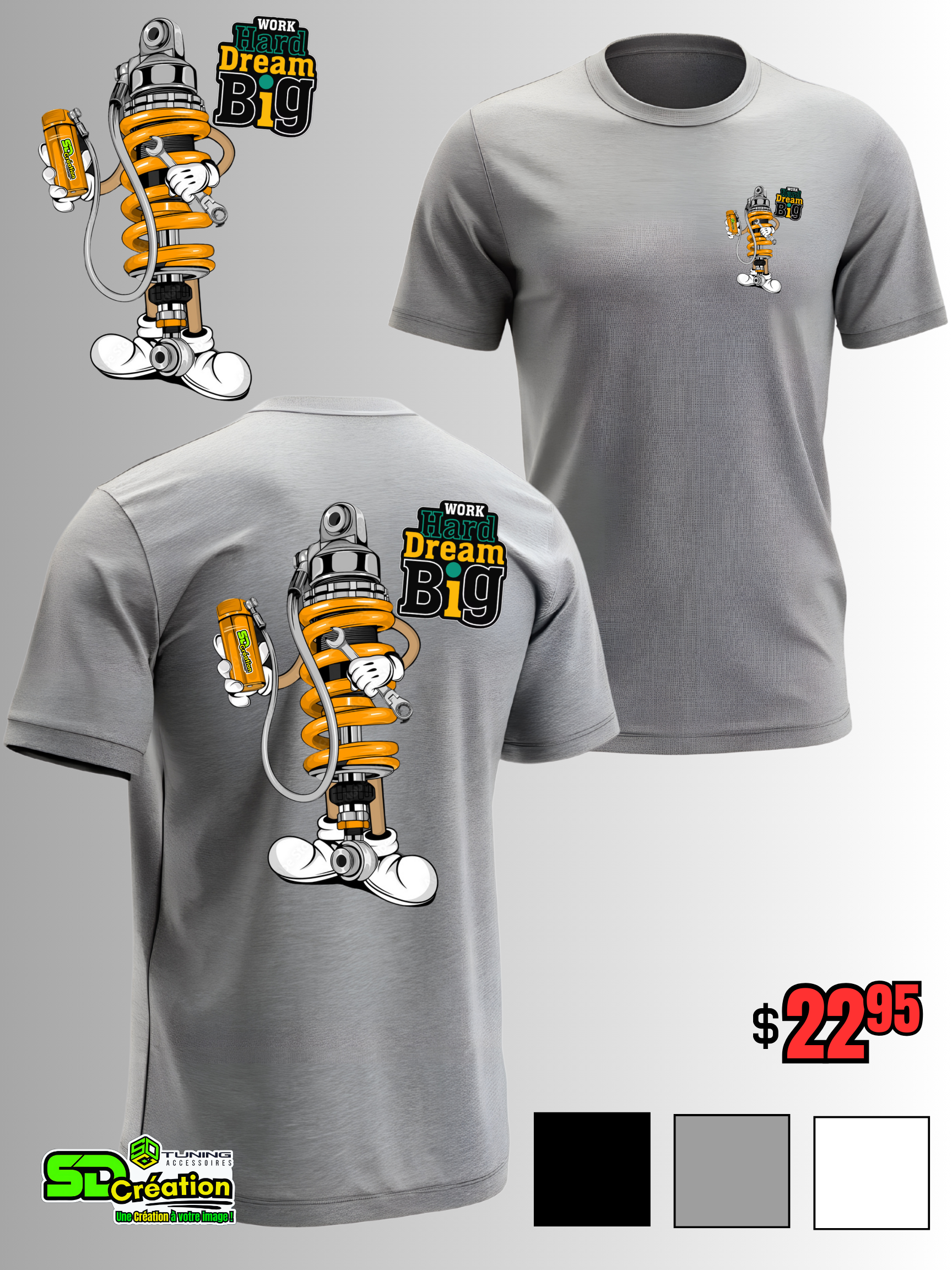 Photo de la collection complète de t-shirts SD-Création 2025, incluant tous les modèles, couleurs et styles disponibles pour l’année.

Image présentant tous les t-shirts 2025 de SD-Création, avec designs uniques, personnalisables et disponibles en différents formats et couleurs.

Collection 2025 de t-shirts SD-Création, montrant la variété de modèles, couleurs et styles pour uniformes, merchandising et événements.

Photo de tous les t-shirts 2025 SD-Création, incluant manches courtes, manches longues et modèles personnalisés pour entreprises et équipes.

Image de la collection complète de t-shirts 2025 SD-Création, idéale pour uniformes corporatifs, merchandising et événements promotionnels.

Tous les t-shirts 2025 SD-Création présentés sur une seule photo, incluant designs originaux, couleurs vives et personnalisation complète.

Collection SD-Création 2025 de t-shirts, montrant tous les modèles disponibles pour les équipes, entreprises et événements sportifs.

Photo complète de la collection 2025 de t-shirts SD-Création, incluant designs originaux, sublimation HD et options de personnalisation.

Image présentant l’ensemble des t-shirts 2025 SD-Création, disponible en différents styles, couleurs et tailles pour merchandising et uniformes.

Collection complète de t-shirts SD-Création 2025, idéale pour événements, uniformes d’équipe et articles promotionnels personnalisés.