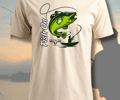 T-Shirt RANCH Qc - Fish On