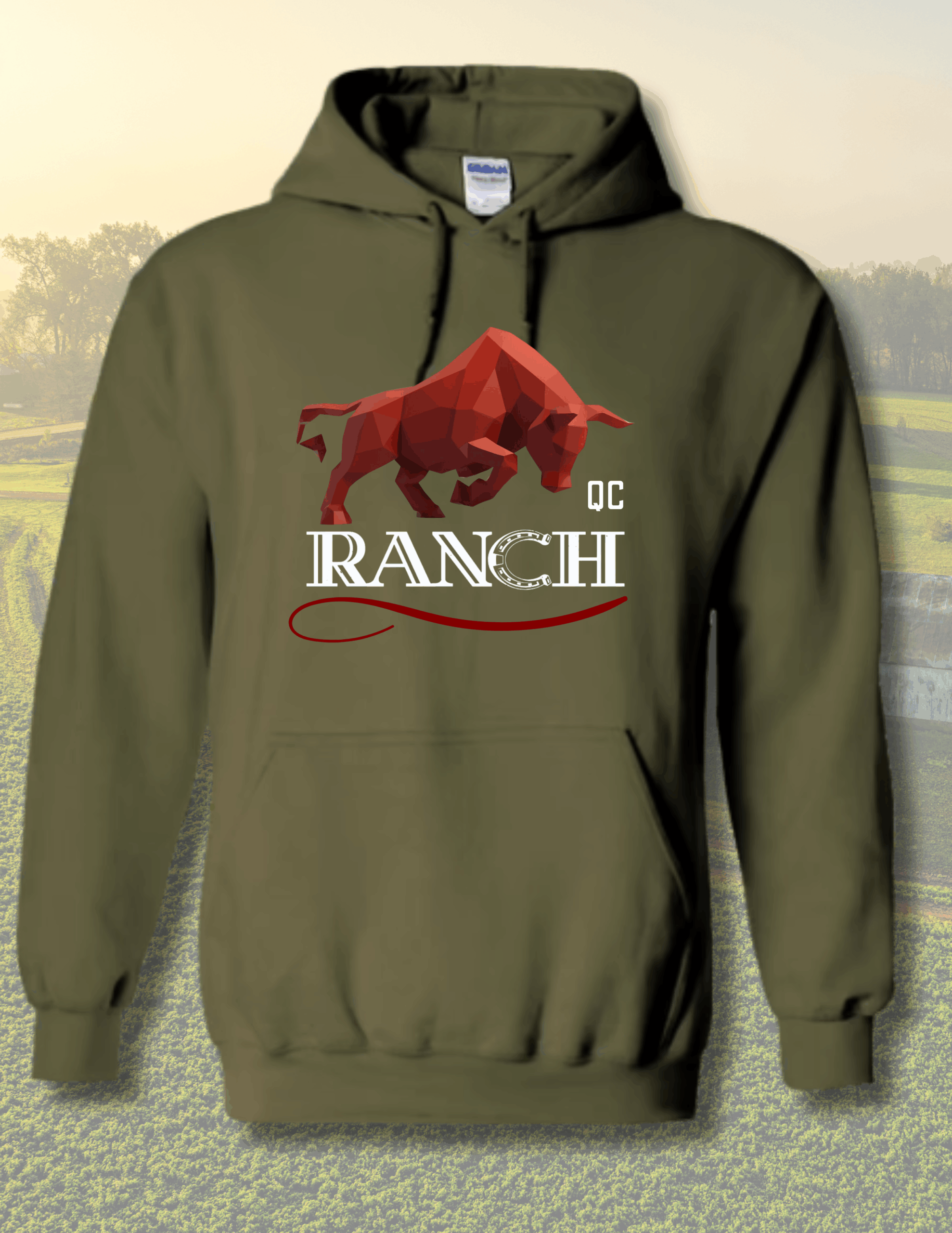 Hoodie RANCH Qc - Plein air 2