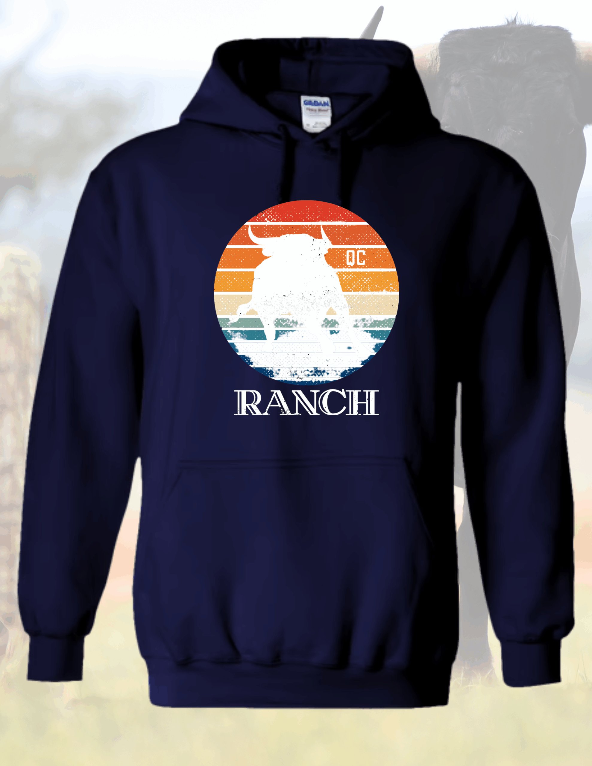 Hoodie RANCH Qc - Plein Air 1