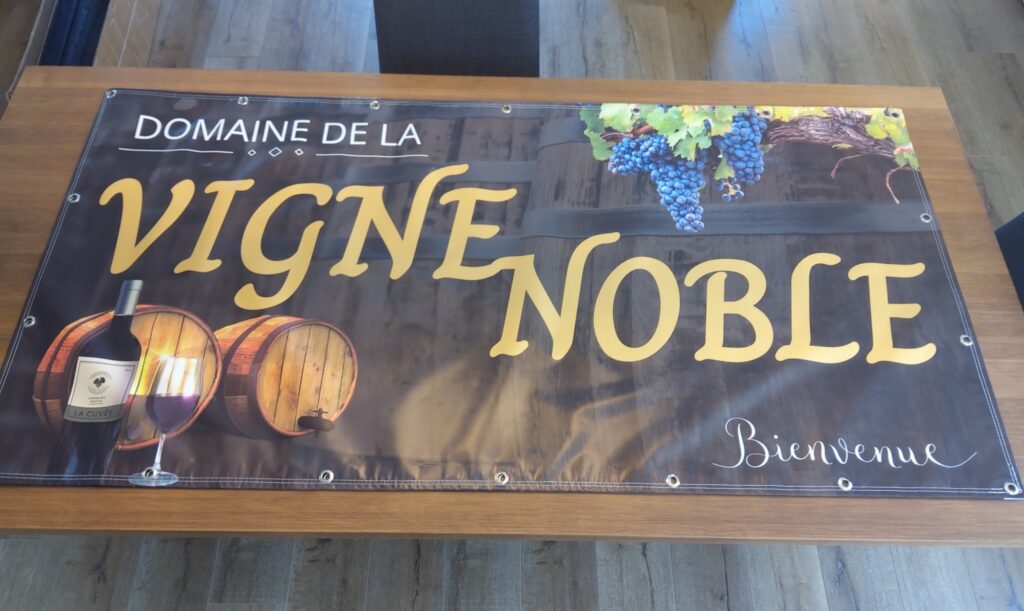 Bannière roll-up personnalisée pour affichage intérieur