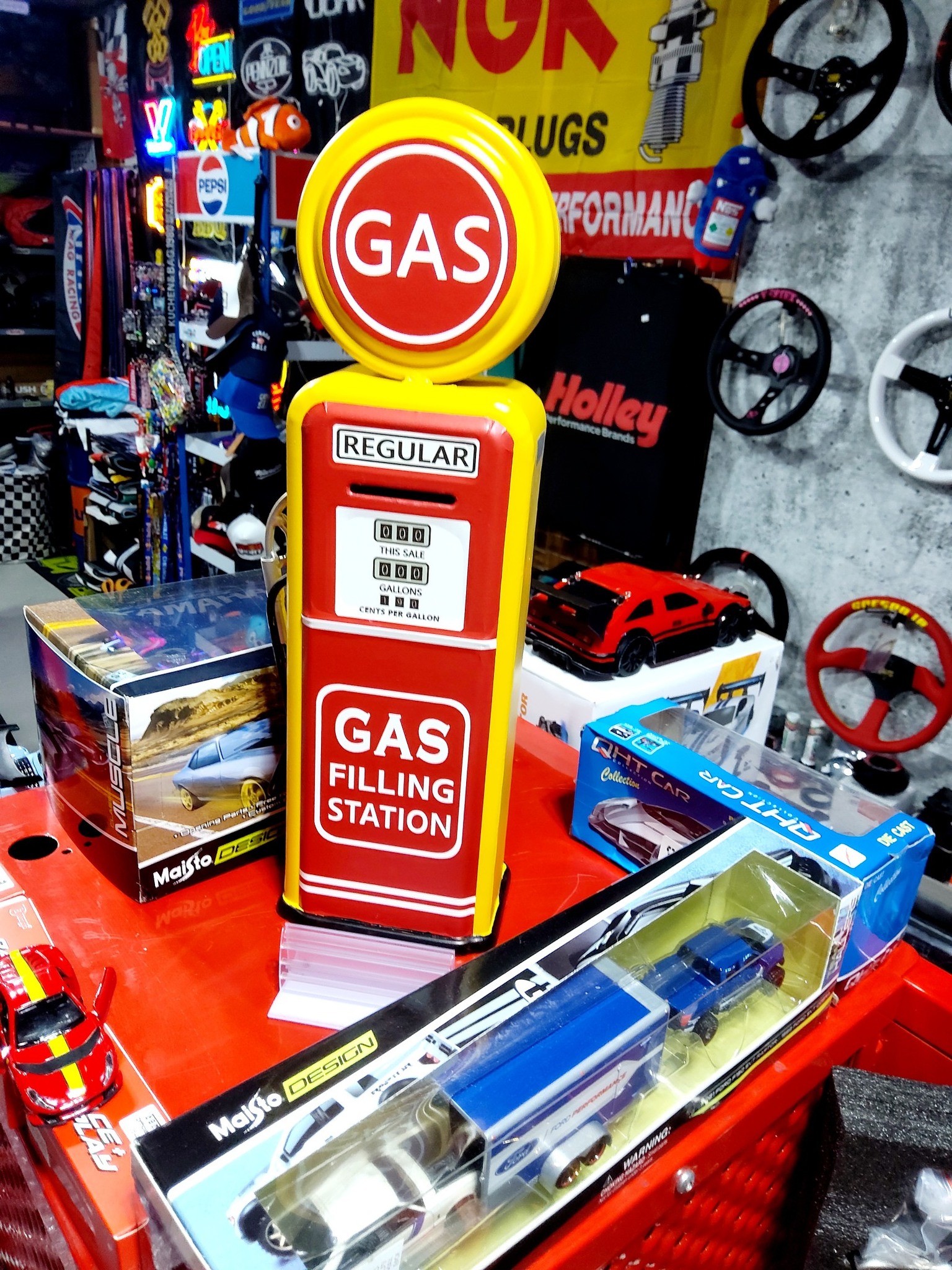 Décoration de garage Gas