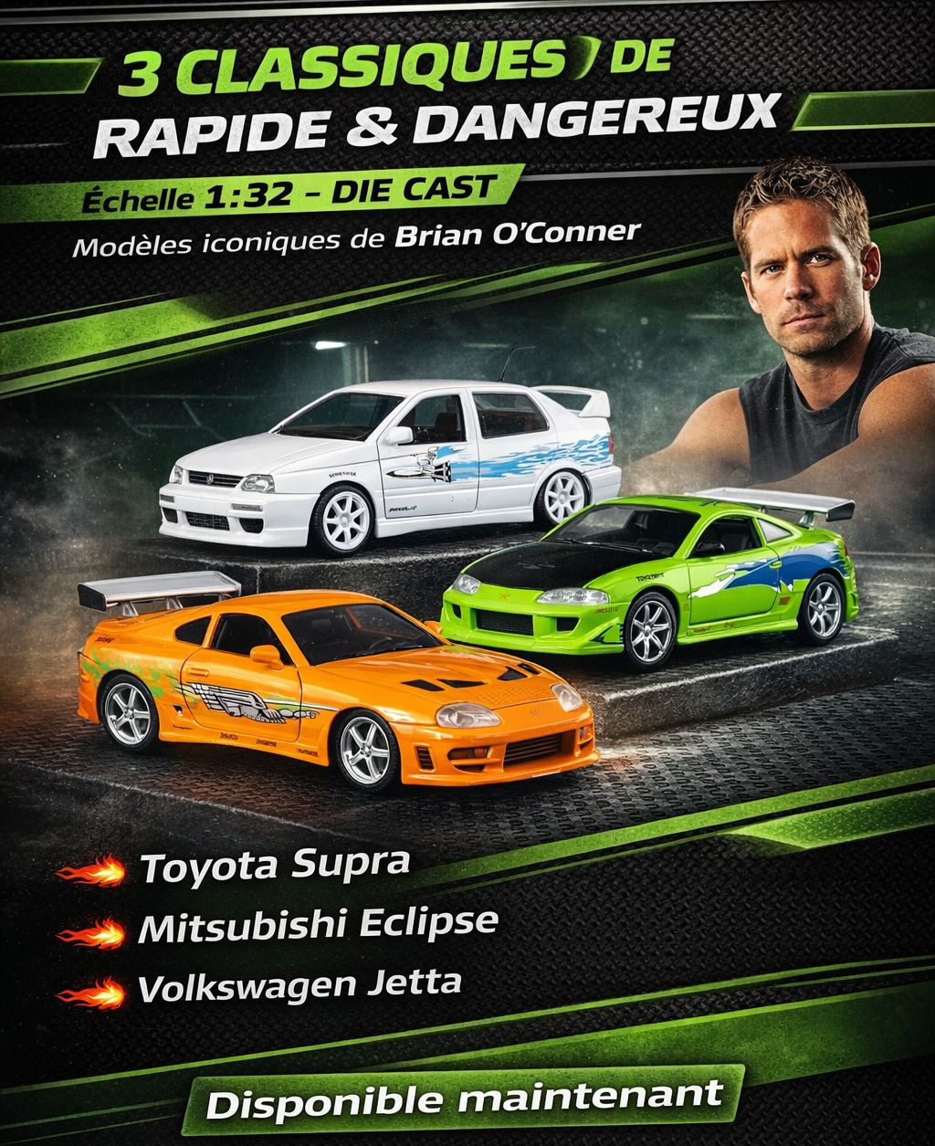 Boutique automobile avec accessoires tuning variés